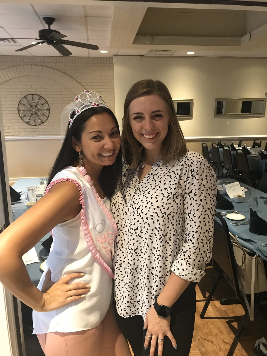 KcernaNR's tweet photo. Last but definitely not least- positive memory #5... when some of your work family throws you a surprise bridal happy hour, invites your fiancé, has your students make decorations and you feel like the luckiest girl in the world. #bestcolleagues #weR1NR #NRCSD https://t.co/JLao04acIl