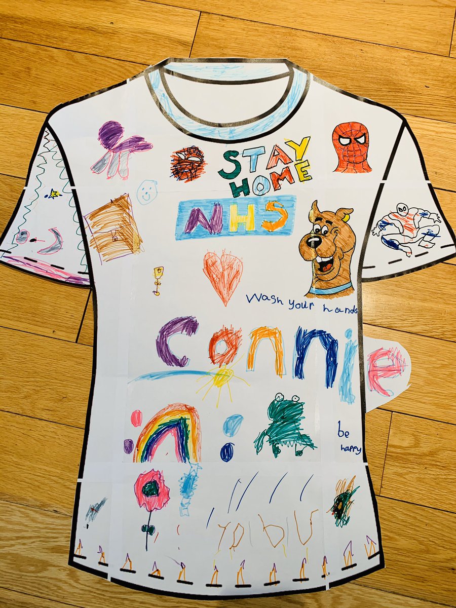 IAmHiddenDragon's tweet photo. Connie (6) and Toby (3) did this design while in school with their dad ❤️ #HomeworkWithJoe https://t.co/0uGaLsGh7F