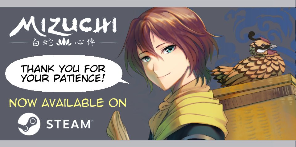 AikasaColle's tweet photo. #Mizuchi #白蛇心傳 is now available on #Steam with a one week special launch discount! Thank you for all the support and kind words. We hope you continue to support us with our future games. RT appreciated!
https://t.co/Dop78WTI6Y
#vndev #百合 #yuri #visualnovel #lgbt #gamedev https://t.co/rKSlA8jWhW