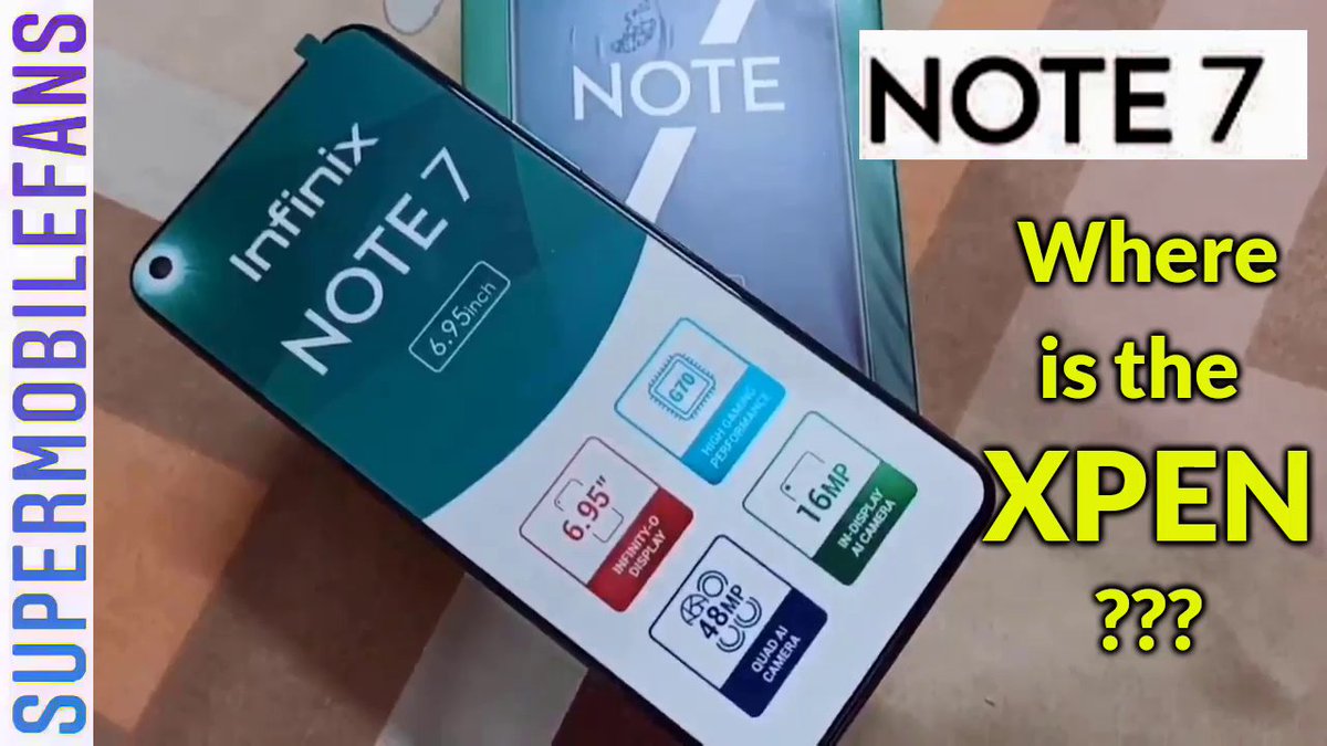 SupMFans's tweet photo. NEW VIDEO: Infinix NOTE 7 Overview - NO XPEN ? 🤔😞😢😭 Lockdown Edition.
Kindly Watch Here 👇👇👇
https://t.co/97lU0Y2Wvn
Are you willing to forget about the XPen and embrace the #InfinixNOTE7 ? Let me know your opinions.
#Android10 #Darkmode #48MPQuadCamera #InfinixNOTE7LITE https://t.co/bg9Xa0xnN3