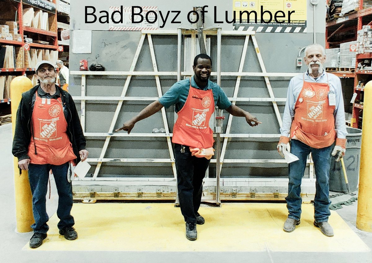 Taking time to recognize two of my Associates in Lumber &amp; Building Materials for stepping up and leading by example. Helping our Department drive a 30.9% Comp and 23.6% over in Sales.  Thank you Thomas and Herb. 
#Extreme3006