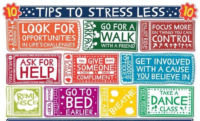 YPFmidlands's tweet photo. As it is #StressAwarenessMonth why not try something new to help you deal with your stress. It could be keeping a stress diary, trying new relaxation methods, or going for a 10 minute walk. Share your favourite ways to deal with stress to help others! https://t.co/KyuSt8qJlj