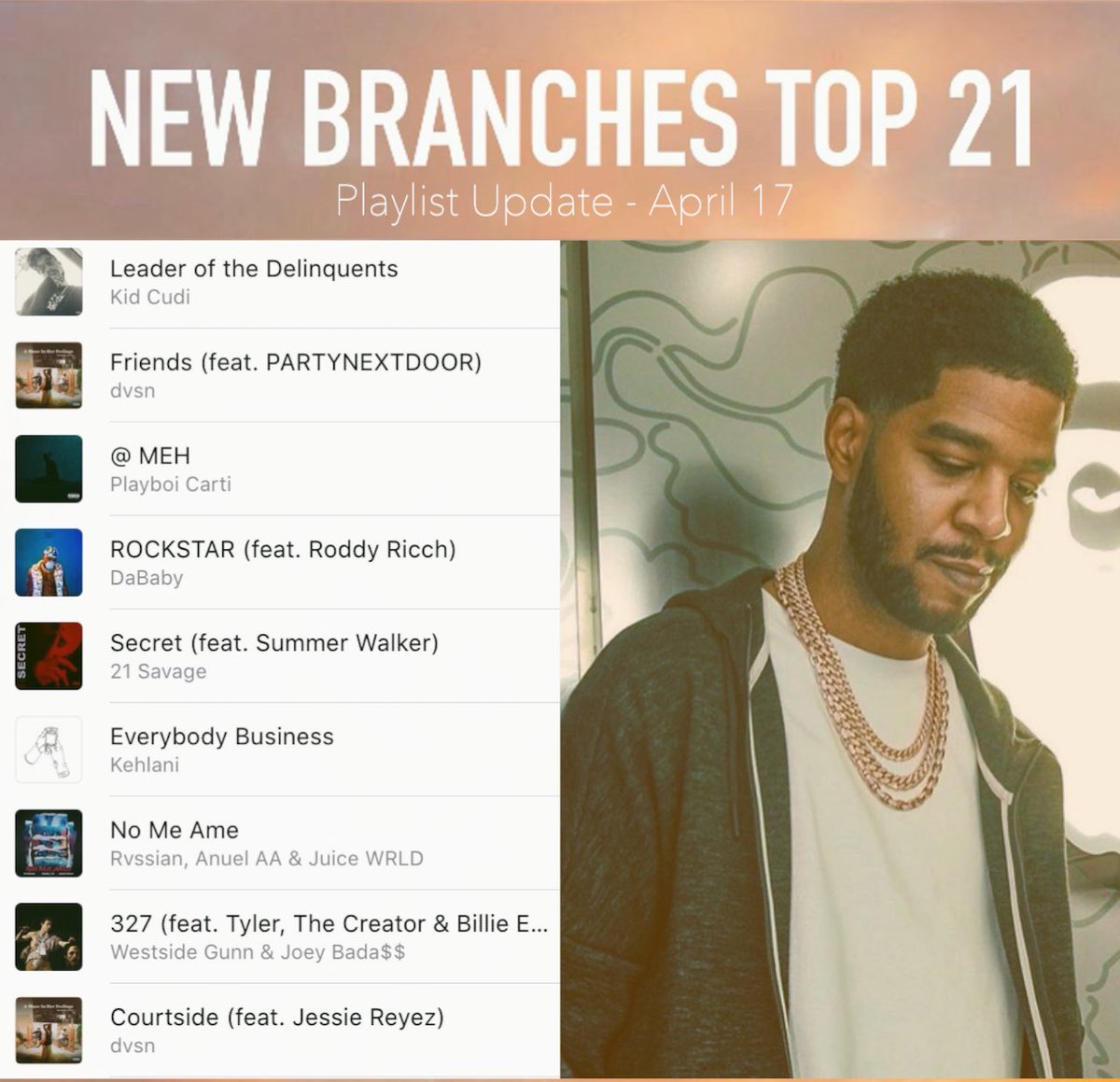 New Branches On Twitter New Music Update Kid Cudi Leader Of - kid cudi lead...