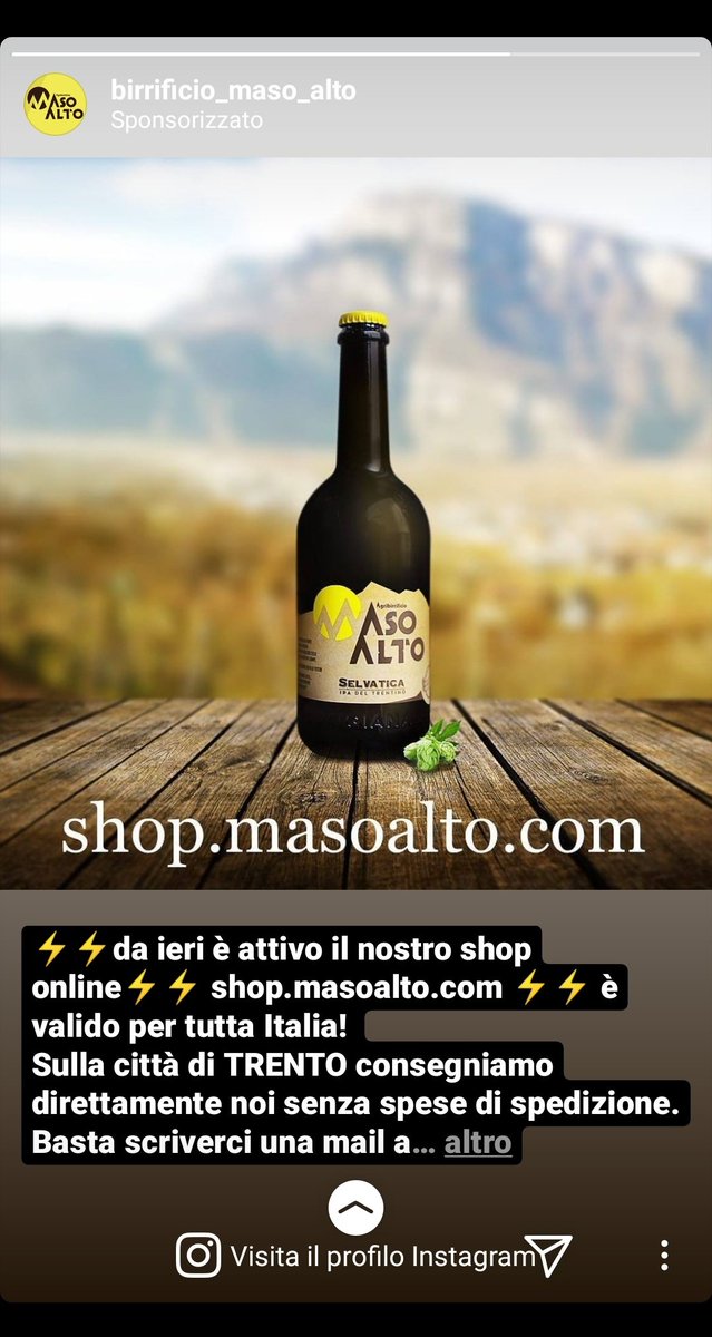 MasoAlto's tweet image. Online shoppppp out now!!! #Birra #birraartigianale #restateacasa #veniamonoidavoi #beer #craftbeer #trentino