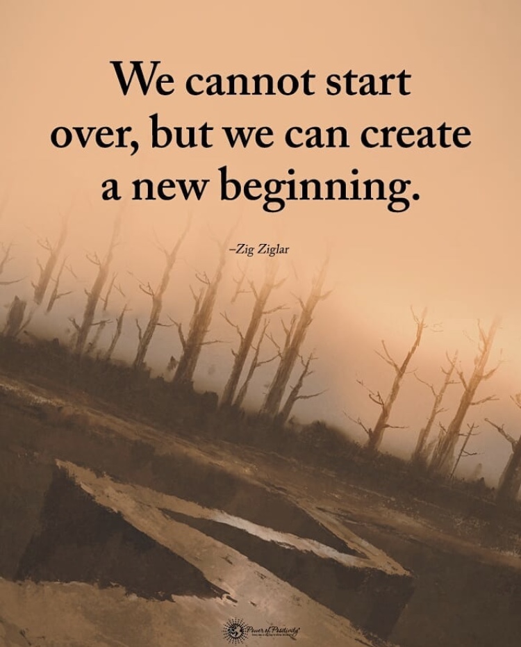 LLYoga's tweet image. #wecannot #startover #butwecan #createanewbeginning