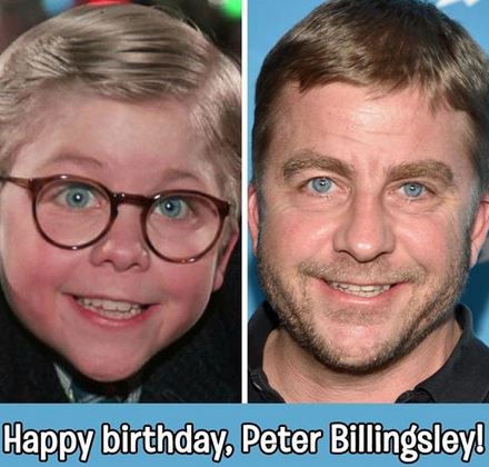 You\ll shoot your eye out kid!

Happy 49th birthday to actor Peter Billingsley  