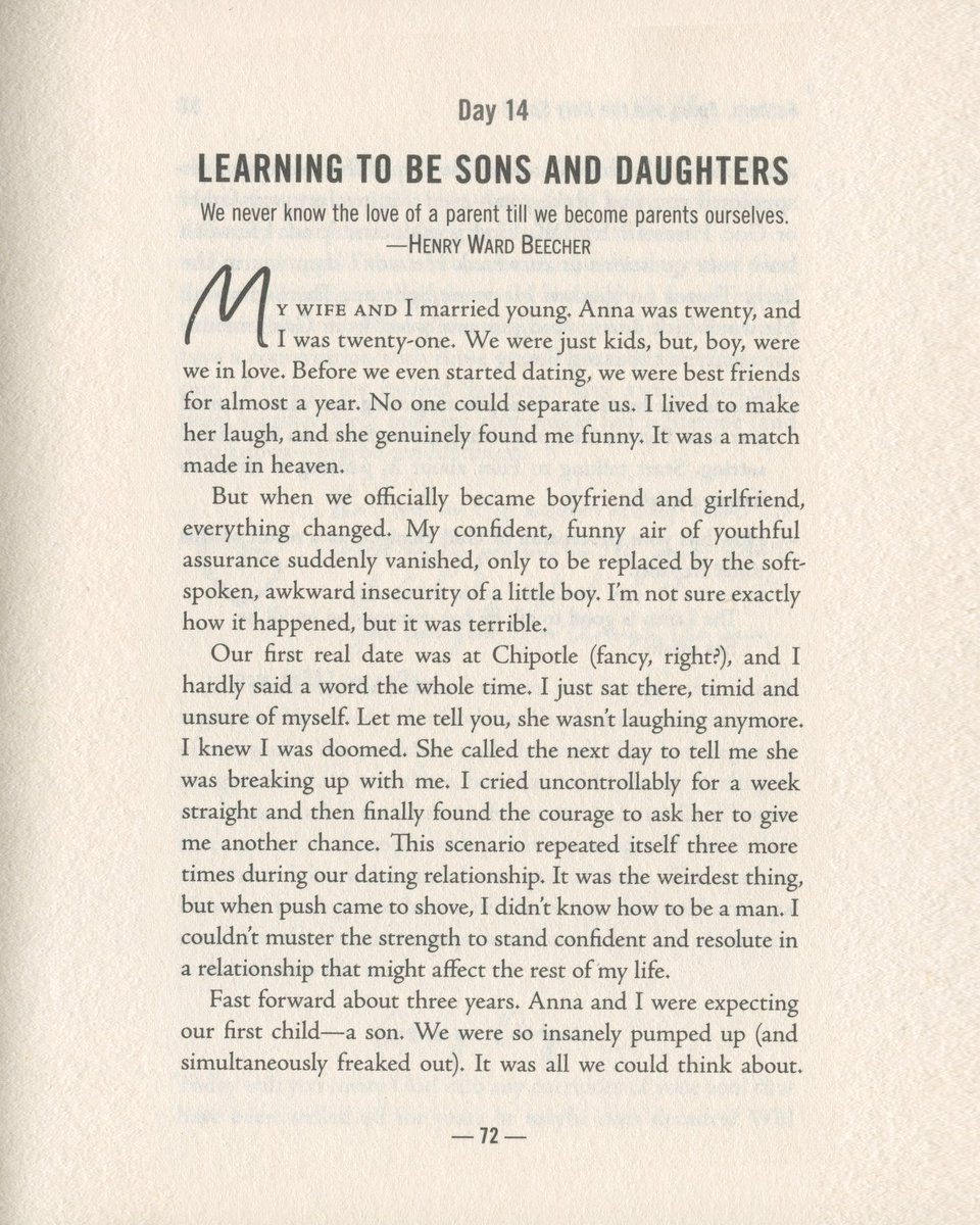 CoryAsbury's tweet photo. Hi. How’s scrolling through Twitter going? Fulfilling? If you’re bored and you’ve got 5 spare minutes, read this chapter about living as sons and daughters from my book. 📖📚🖊💎 #recklesslovebook 

(Final page in comments) https://t.co/Tq4V9yOkU1