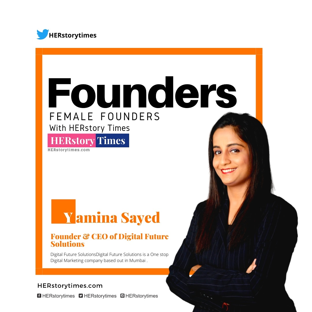 herstorytimes's tweet photo. #FemaleFounders #FoundersFemale
 #HerstoryTimes #ItsAboutTalent 
Yamina Sayed - 
Founder &amp; CEO of Digital Future Solutions 
Real her story 
https://t.co/M8VX9PoFay

#herstorytimes #herstorytime https://t.co/M6Nc3nY3e7