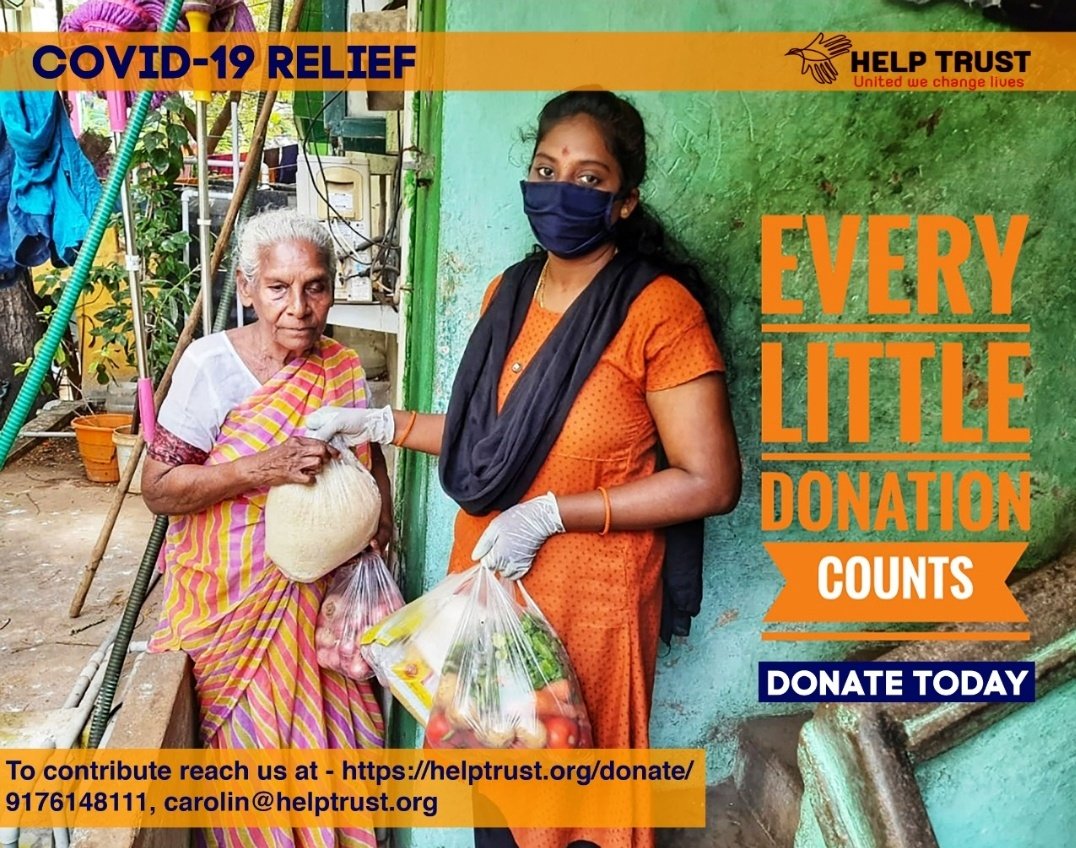 Rise4Girl's tweet photo. Small acts when multiplied by millions,  can transform the world . Every little donation counts ! #donate #help #helptrust #covid19 https://t.co/cmtp6HHg49