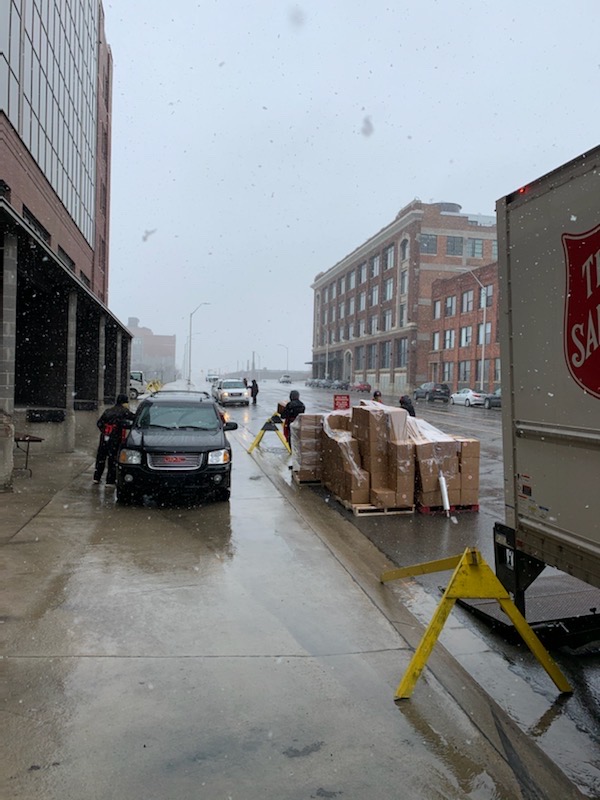 salmich's tweet photo. The Salvation Army is ready to serve families in need at the @semiarc location in Detroit https://t.co/fTnrE3zRzR