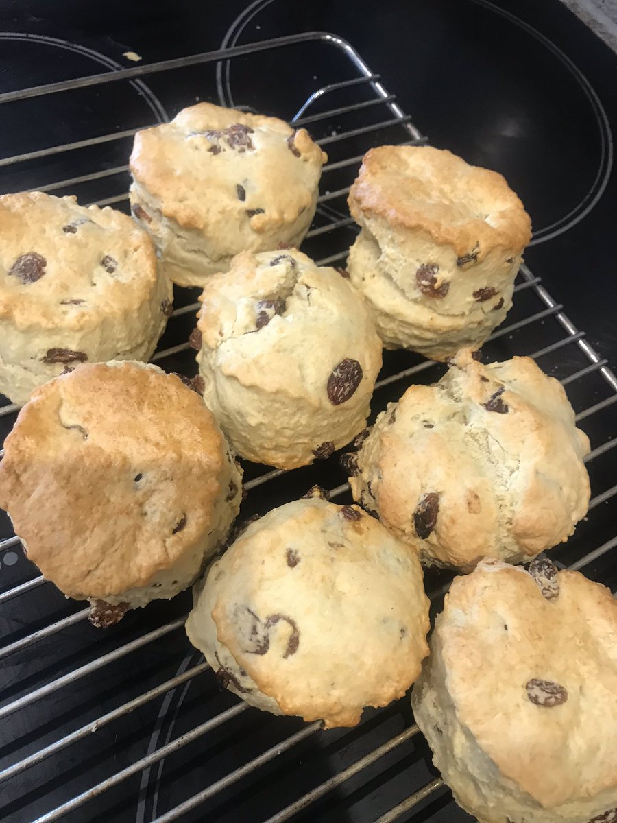 maria_shinn's tweet photo. Making good use of lockdown producing what we can’t go out for @nt_scones #lockdown #noAlevels #teenagebaker yum 😋 https://t.co/4s9g7Y2QVW