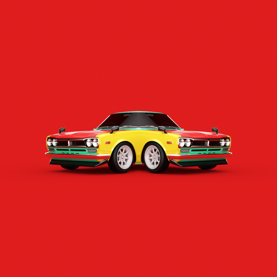 MDWalczak's tweet photo. The Harlequin Hakosuka
#jdm #datsun #skyline #hakosuka #fendermirror #nissan #orange #surrealism #satisfying #loop #c4d #redshift #jdml #japaneseclassics #advan #harlequin #volkswagen https://t.co/gbE6uPaxoF