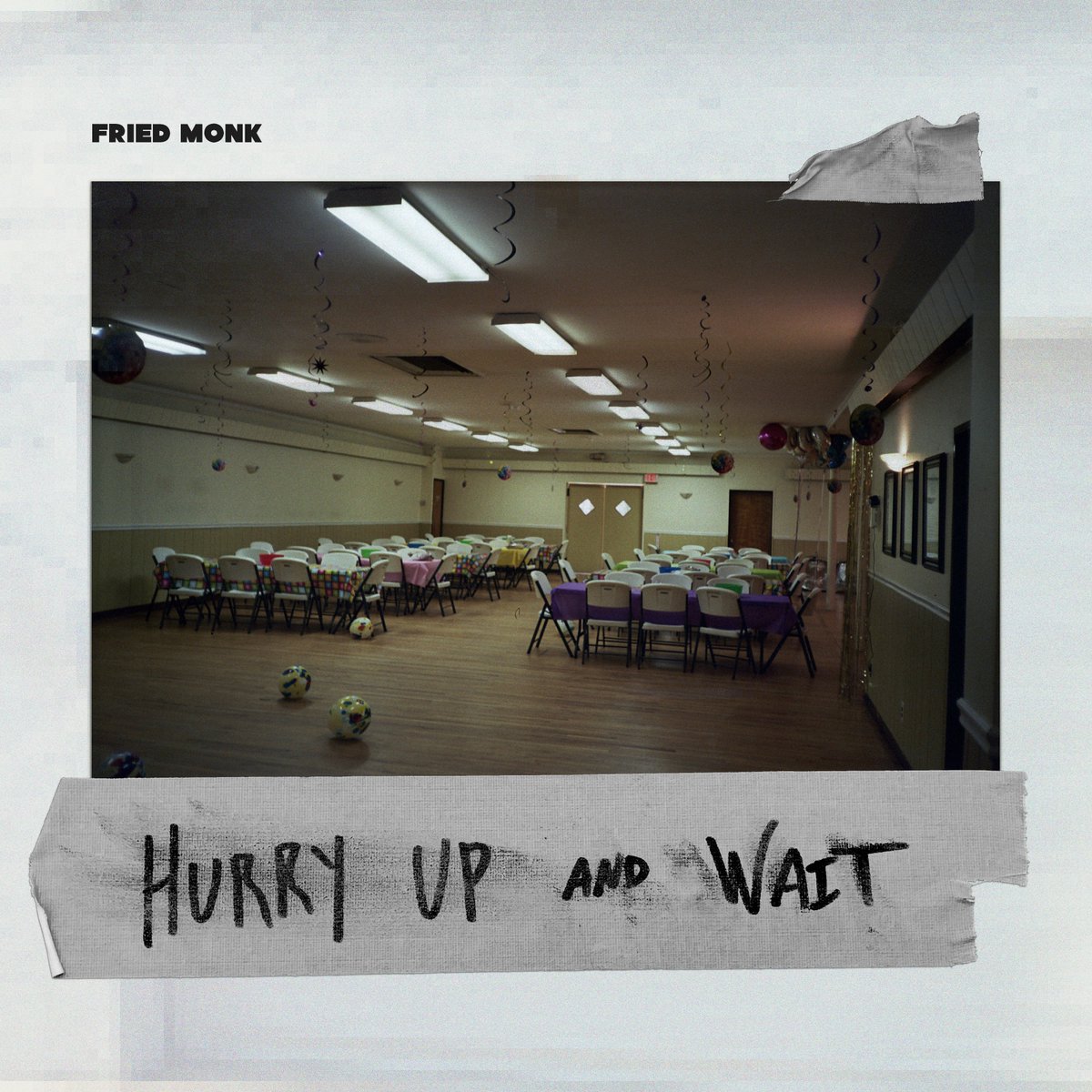 FriedMonk's tweet photo. Very excited to announce that Hurry Up and Wait will be released May 12th!

Presave: https://t.co/RUemblH1Hw
Preorder: https://t.co/L8qGcsVaes https://t.co/5CKcPntnJr