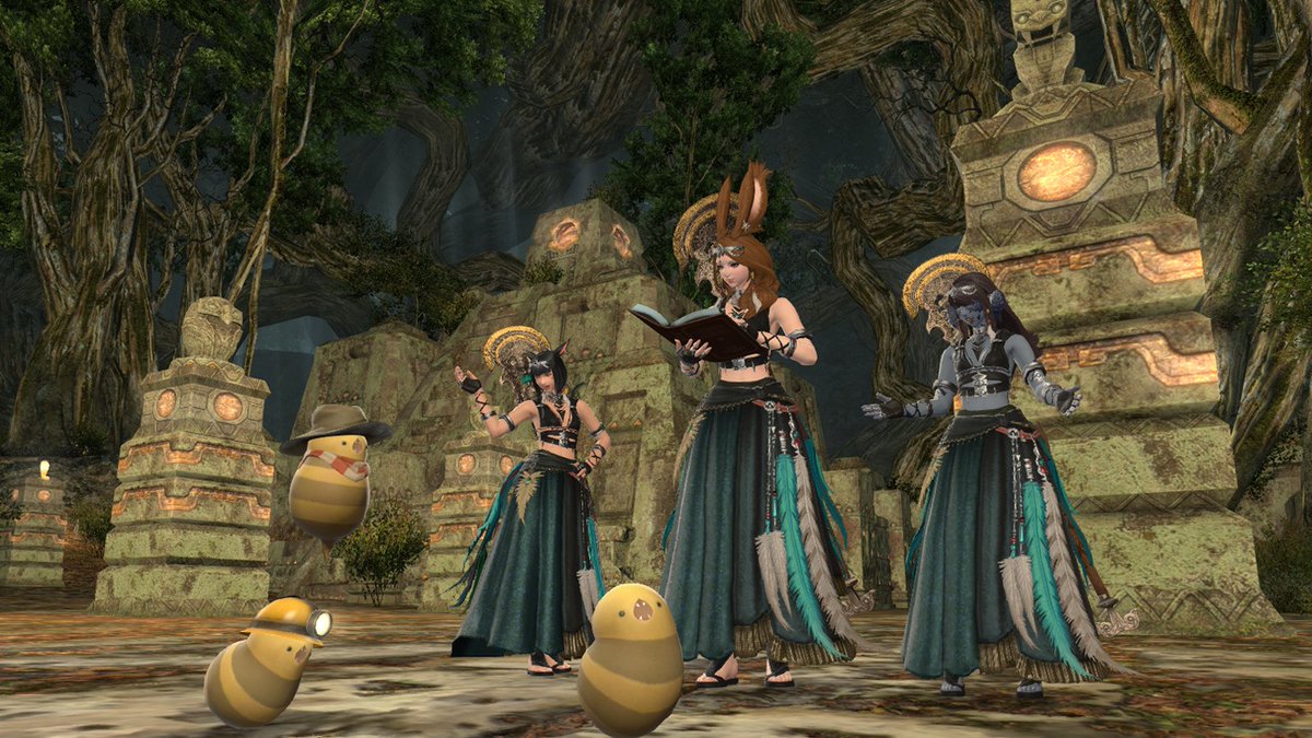 Scree, scree, scree for me!
Oh Great Serpent please won't you-
SCREE-EE-EE-EE-EE!

#HaikuPoetryDay #FFXIV