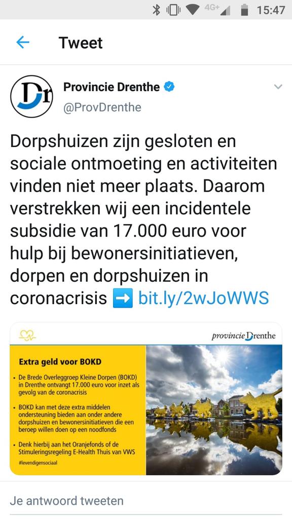 titussijmonsma's tweet photo. helaas niet in @provfryslan @PSFryslan 
mooi bericht in @ProvDrenthe 
@Doarpswurk https://t.co/Ex1UWXZ45j