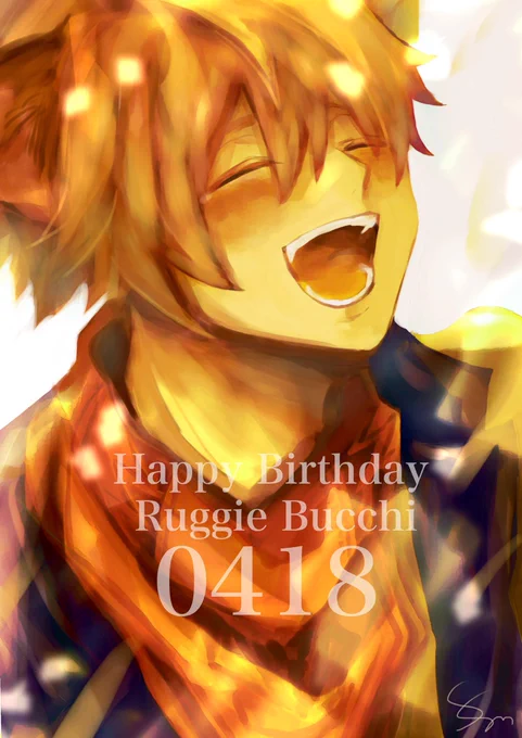 #ラギー・ブッチ誕生祭2020いっぱい笑っていっぱい食べておーきくなってね!??Happy Birthday ?? 