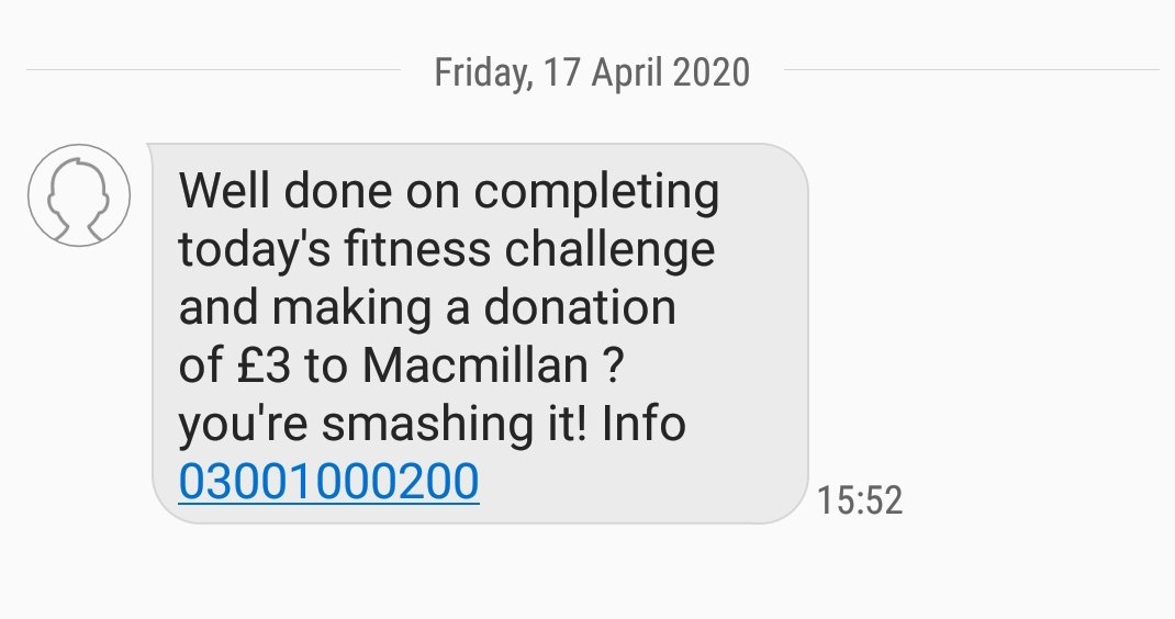 kaeti76's tweet photo. Day 1 of my @macmillancancer #WorkInWorkOut complete β
You can sign up too here
https://t.co/spbaDnUJ6E
#TeamMacmillan πππ https://t.co/C512JNi2KI