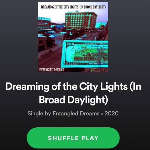 EntangleDreams's tweet photo. Dreaming of the City Lights (In Broad Daylight) is OUT NOW on all streaming platforms🤘 

https://t.co/u4N8UxzXOY

#NewMusicFriday #NewMusic #Spotify #OutNow #QuarentineLife #music https://t.co/ff37nfvgyl