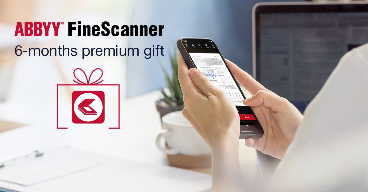 ABBYY_Software's tweet photo. In these unprecedented times, many of us have been forced to switch to remote work and education. We want to help you to be #productive at your home office. Get 6 months of Premium in #FineScanner and TextGrabber for FREE here: https://t.co/zhL33fWtao
#stayhome and be productive https://t.co/YQciBZqXFd