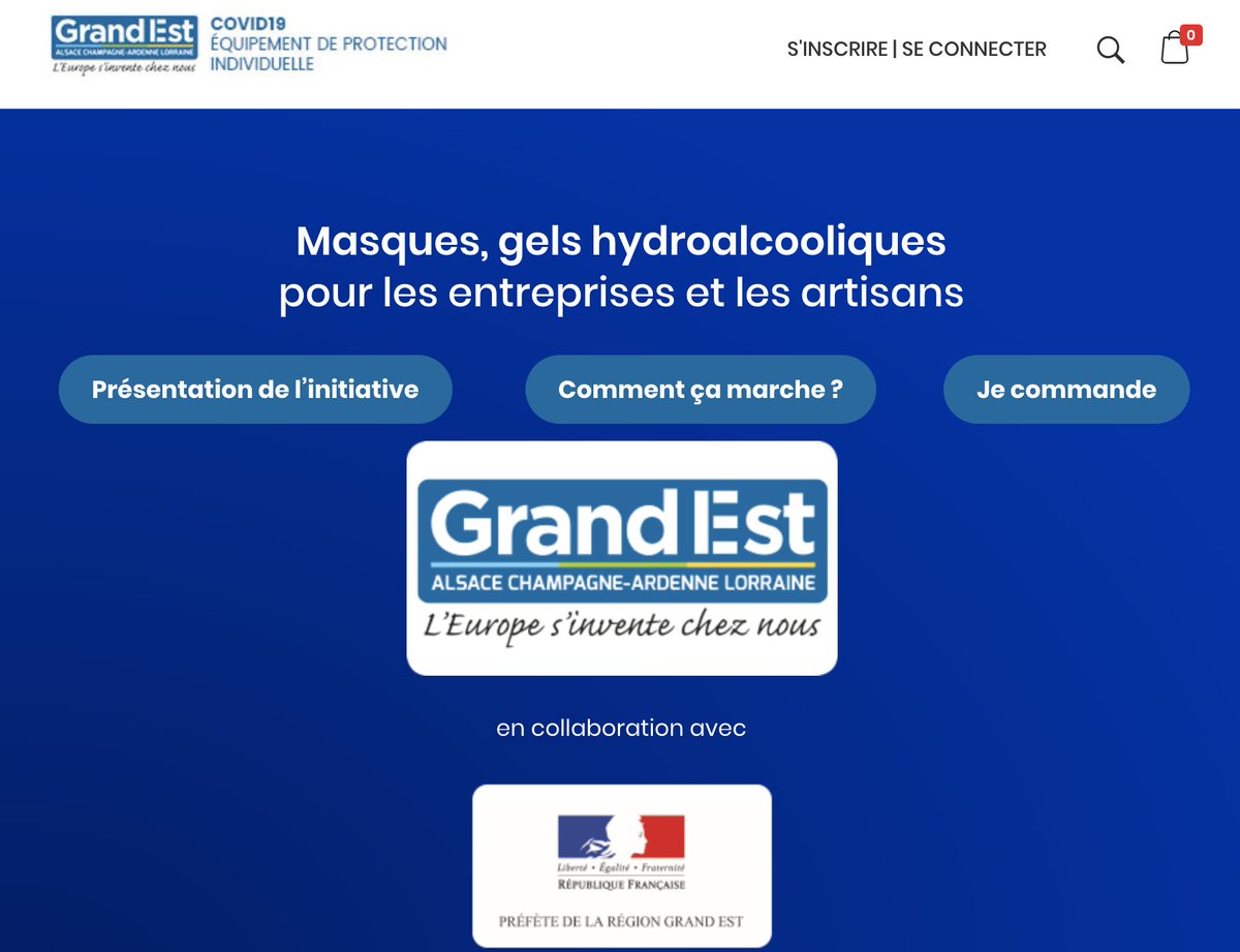 📢 #Entreprises du #GrandEst : vous avez besoin d'équipements de protection individuelle pour reprendre votre activité dans les meilleures conditions ? #COVID19
➡️La Région lance une plateforme de mise en relation fabricants d’EPI/entreprises : bit.ly/2xtZmps