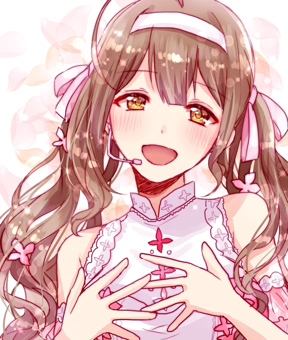 千雪おめでとう〜!!!!!!過去絵でごめんね…! #桑山千雪生誕祭2020 