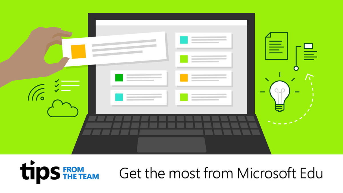 Microsoft Education tweet media