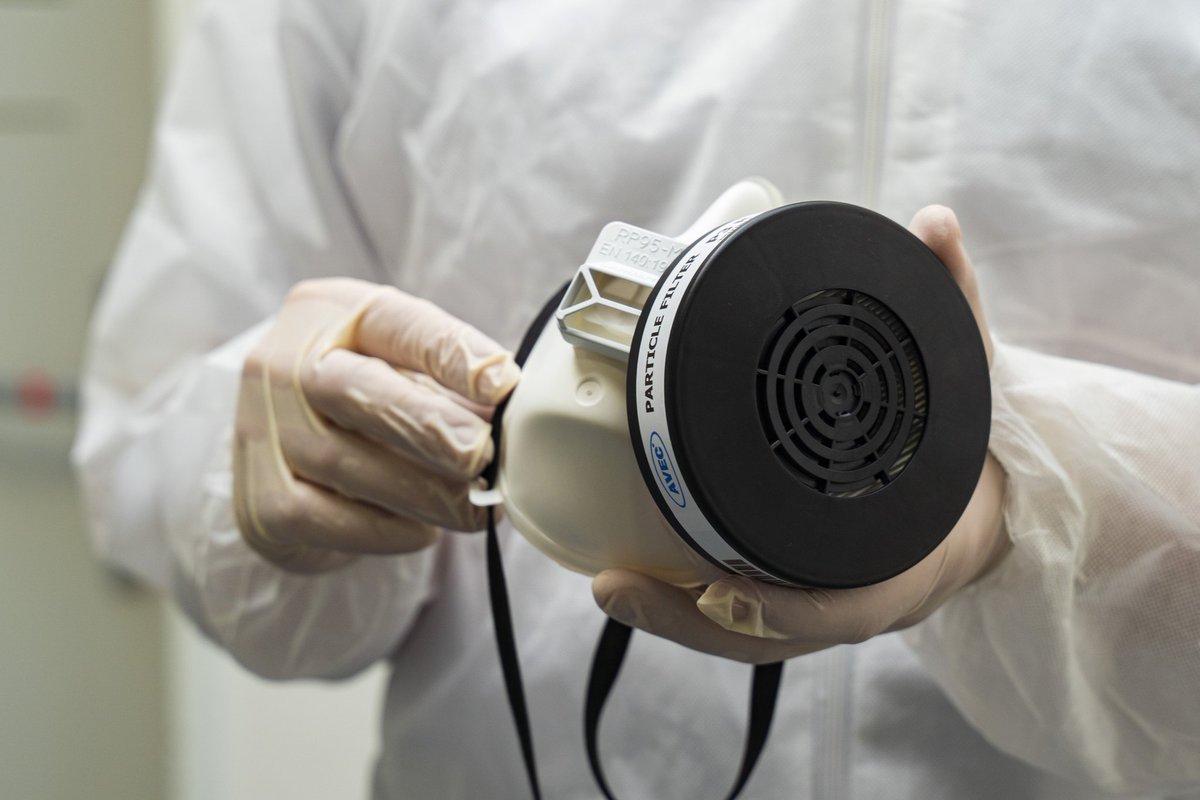 imgprague's tweet photo. New RP95 respirators, which were originally developed by @CIIRCCTU and will now be produced by the Institute of Physics @FZU_AVCR @Akademie_ved_CR and CARDAM solution company, were introduced today at @img_cas.
#covid19 #rp95 #respirators #ciircctu #cardam #fzuavcr #akademieved https://t.co/KUvnORhWI7