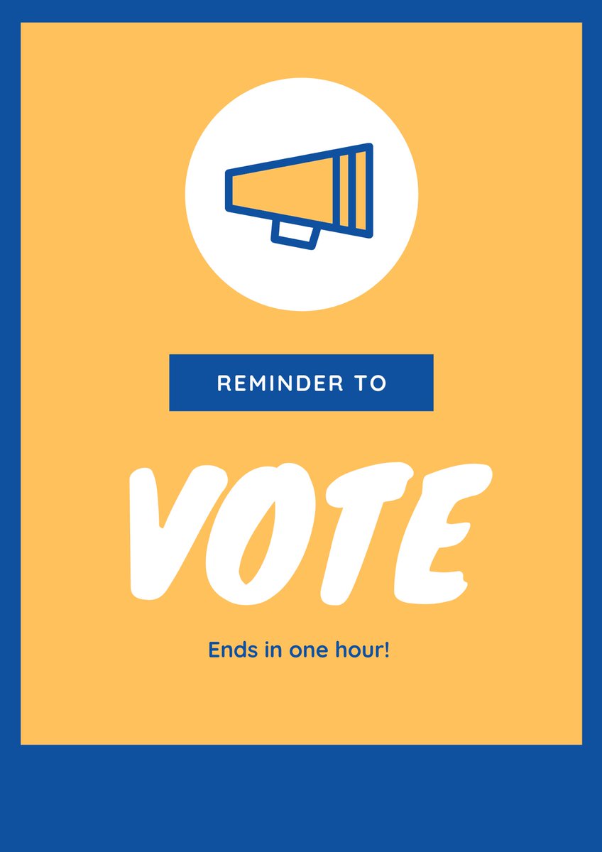 Make sure to VOTE for the new 2020-2021 NSSLHA Officers! Voting will end today at 12! If you did not receive the survey, please comment or DM and we will make sure to get it to you. Once things are final, we will send out the winners! 🙌🏼💛💙