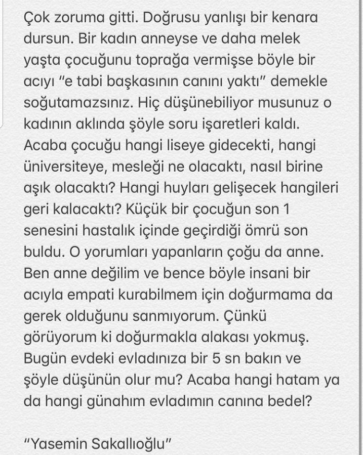 Ne güzel anlatmış yasemin sakallıoğlu .
"hangi hatam ya da günahım evladımın canıma bedel "🥺 #ebrusalli