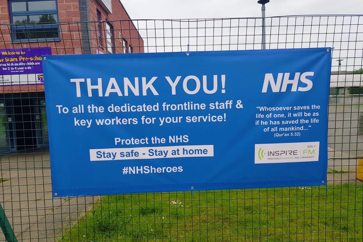 Shout out to all our #keyworkers for keeping vital services going 🙌

Let’s keep them and everyone else safe #StayHome #SaveLives #NHSheroes