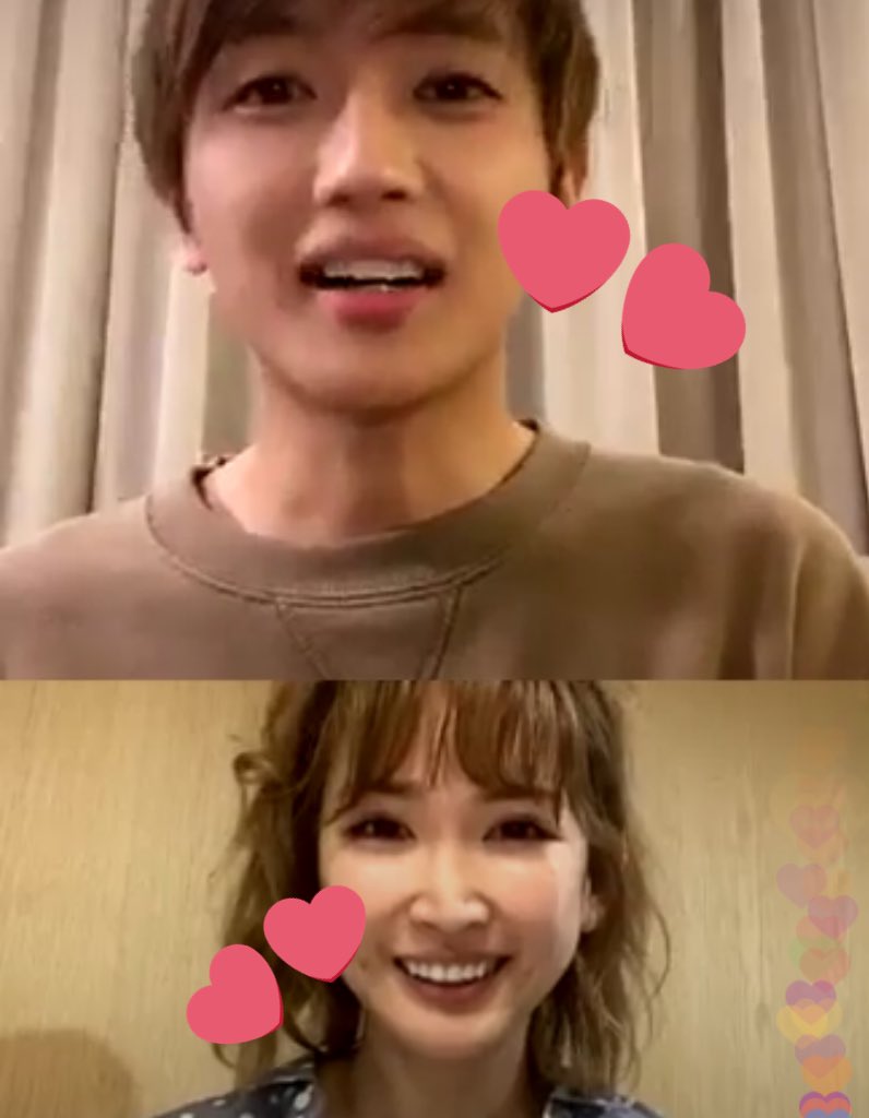 r___mca3's tweet photo. はぁしあわせ💗💗💗あんなかわいいほわほわしたコラボみれるなんてわたし得🥰はぁぁ感謝🙏さていい夢みるぞー🤤💕🌙おやすみ💭 https://t.co/hkSHoKLk4Y