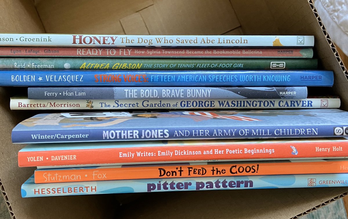 KarinaYanGlaser's tweet image. ✨New Giveaway!✨Follow &amp;amp; R/T to enter! Indicate which box you would like in the comments (middle grade or picture book). I’ll add signed copies of Vanderbeekers 1 &amp;amp; 2 in the MG box.✨I’m doing this every 2 wks, so stay tuned! Contest ends 4/17 @ 9pm EST. US only. #KidsNeedBooks