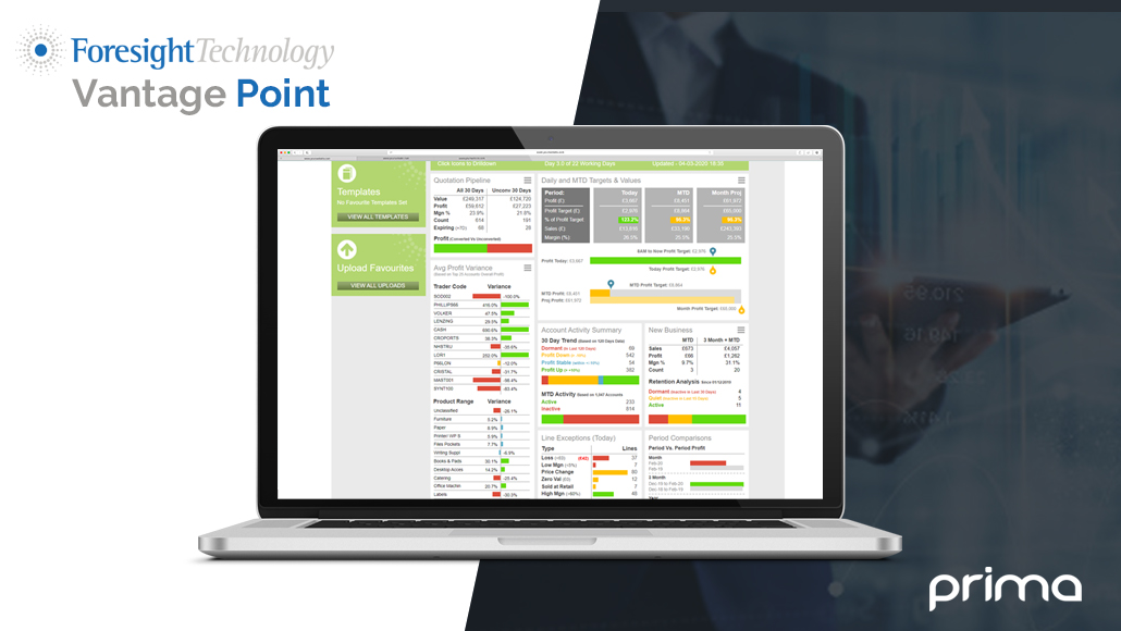 We are very excited to announce that Prima customers can now benefit from an new, exciting integration with Vantage Point, the specialists in developing advanced Report design with a focus on data quality, performance and presentation.
Discover more 👉primso.co/vantage