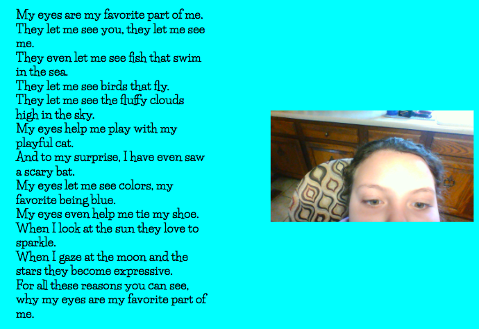 InquiryEdu's tweet photo. 3rd grade "Best Part of Me" Poetry. Story HERE: https://t.co/gS6IVEHkOY
#WritingCommunity #poetry3 #distancelearning #distanceteaching #talawandaempowers #whyowp https://t.co/8FoasK49Lf