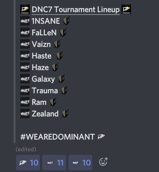 DNC7Gaming's tweet photo. Tournaments we go https://t.co/DbZi8nWQfT