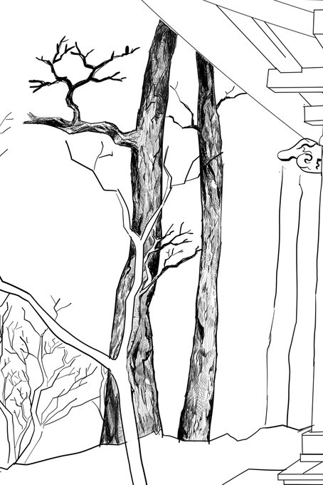 木の練習 