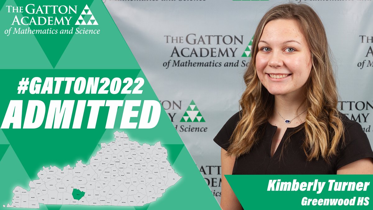 GattonAcademy's tweet photo. Christina Tran (@duPontManual)
Nathan Turlington (@HardinCoSchools - Central Hardin HS)
Kimberly Turner (@GwoodHS)
Emily Tutt - (@jacksonkyschool) https://t.co/12Dp3hYGff