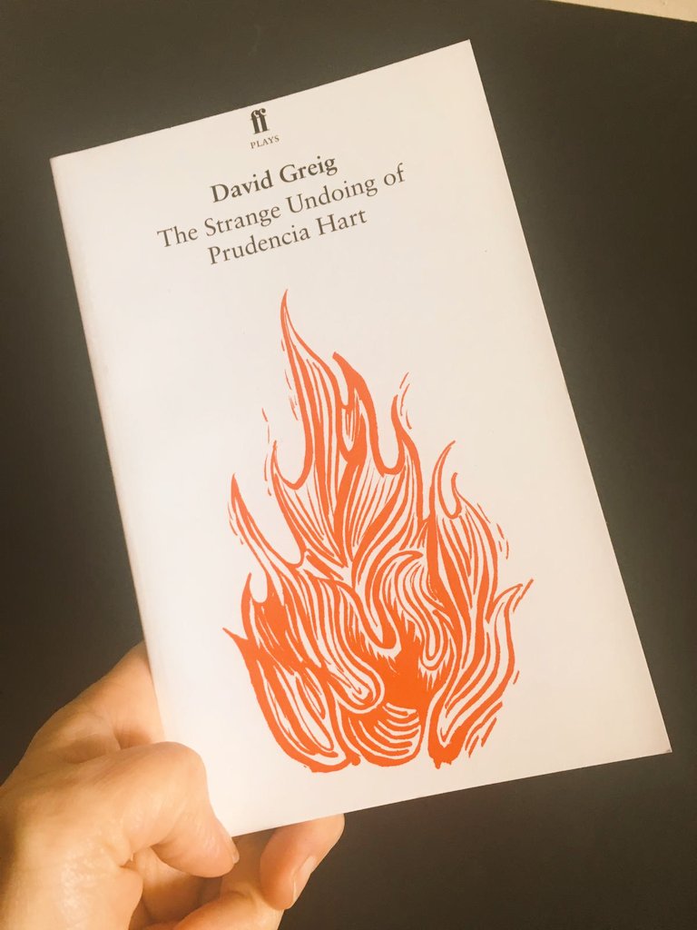 NTSonline's tweet photo. This Friday we've got a copy of The Strange Undoing of Prudencia Hart by David Greig to give away! 

To enter, simply like and retweet this post. Make sure you're following us so we can DM you if you win! 

We'll notify the winner by 5pm on Monday.

Good luck! https://t.co/cXLUaq9CgR
