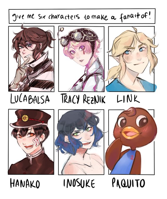 #SixFanarts Challenge TIME!! 

Instagram ver ! I'll do the twitter version now. ? 