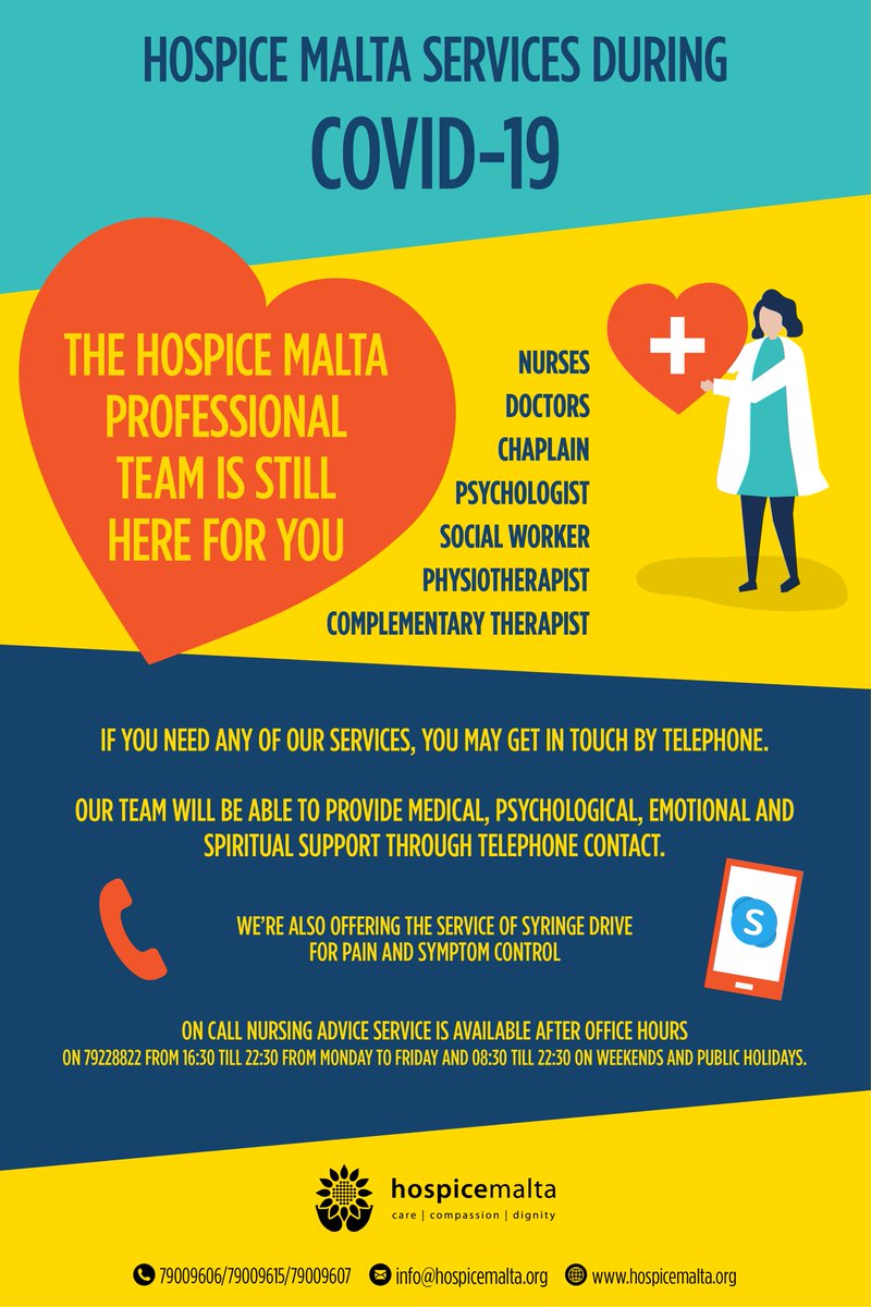 #hospicemalta #COVID19 #askforhelp