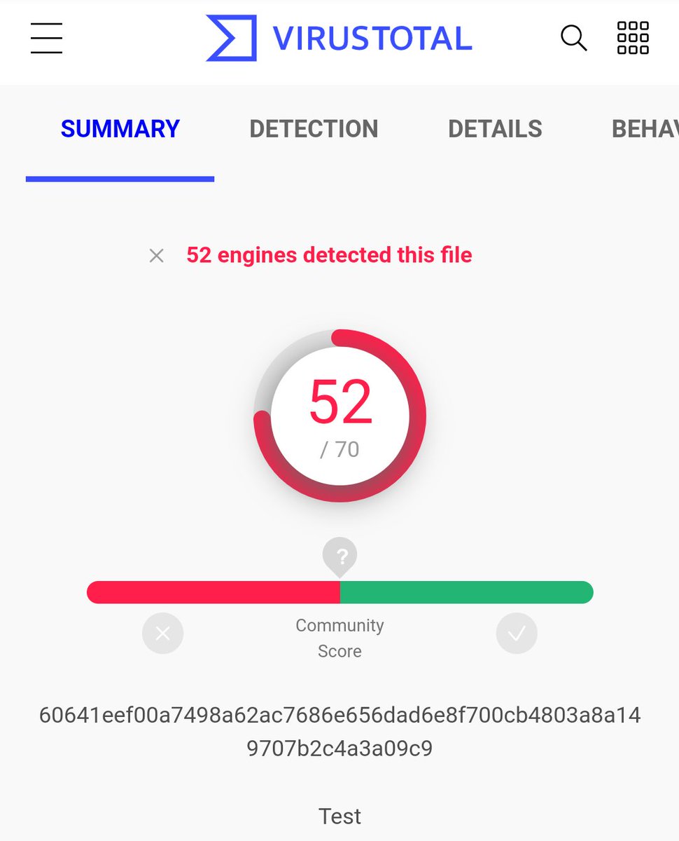 SecurityGuill's tweet image. You have a doubt about a file or a website? 🌐

A quick, easy &amp;amp; free way to detect malicious content is to scan it with VirusTotal.

He inspects items with over 70 antivirus scanners &amp;amp; URL/domain blacklisting services &amp;amp; provides you a detailed description.
#CyberSecurity #infosec