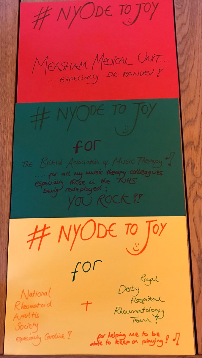 JoyGravestock's tweet photo. @NYO_GB we (me + @NickGravestock ) are about to join you in playing #NYOdetojoy 😍🎻🎶 With thanks to @MeashamU @NRAS_UK @musictherapyuk and #royalderbyhospital https://t.co/n2qkxL4InJ
