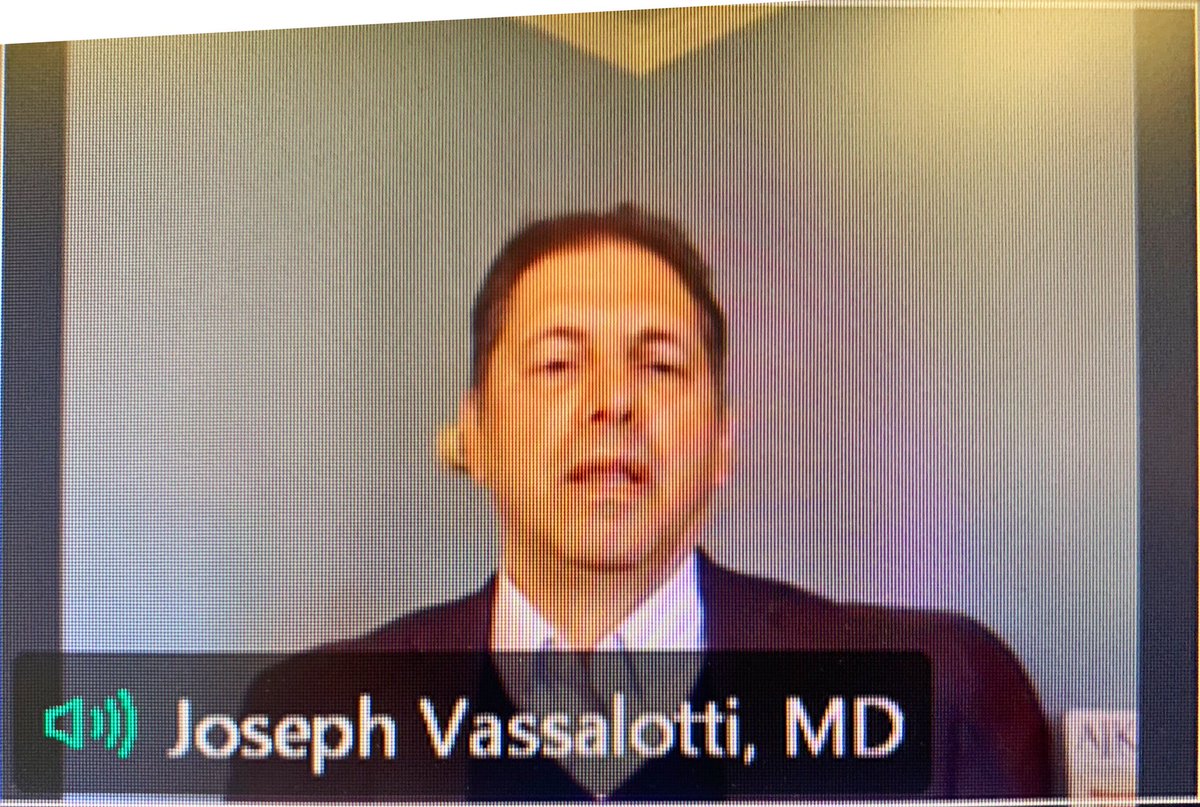 DavidACohen3's tweet image. #JosephVassalotti MD @Joe_Vassalotti delivers Virtual Medical Grand Rounds @Lankenau Medical Center on #ChronicKidneyDisesse The show must go on. Never stop learning #MainLineHealth