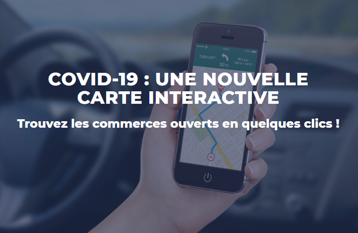 lentrainante.cc-sevreloire.fr/covid_19-une-n… 
Encore une nouvelle application <a href="/GEOSoftware_BG/">GEO Software</a> au service des administrés dans le contexte #covid, réalisée par <a href="/Lentrainante/">L'Entraînante Sèvre & Loire</a> Sèvre &amp; Loire cette fois-ci, pour connaître les commerces ouverts les plus proches de chez soi.
#covid #sig <a href="/BGeografic/">Business Geografic (Ciril GROUP)</a>