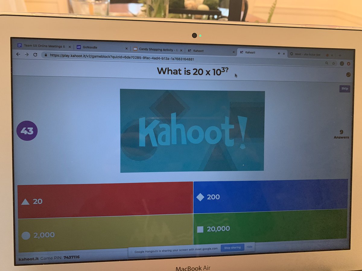 After their math lesson, students on Team 5X enjoyed a game of Math Kahoot!@team5xindians <a href="/PCSDShiloh/">PCSD Shiloh</a> <a href="/ParmaSchools/">Parma City School District</a> <a href="/PCSD_CI/">PCSD C&I</a>