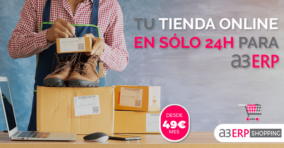 jncsistemas's tweet image. #Covid19 va a hacer que cambiemos las formas de gestionar las empresas. Si eres cliente de #a3ERP tienes la oportunidad de empezar a vender online, en sólo 24h con #a3shopping. Es el momento de reinventar tu negocio.

#a3shopping #tiendaonline  #reinventatunegocio