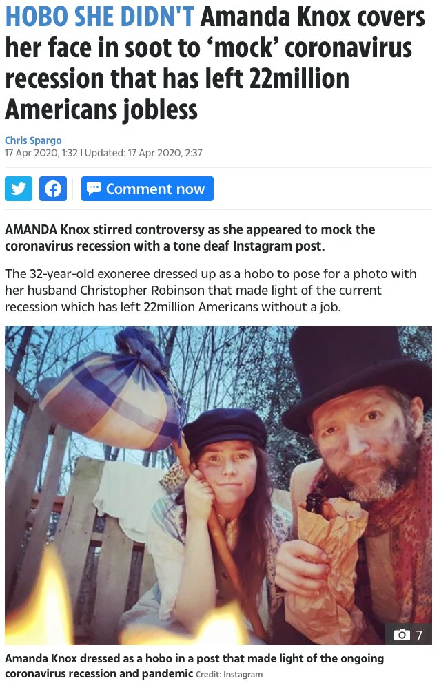Amanda Knox On Twitter Looks Like My Comedy Career Is Really Starting To Take Off