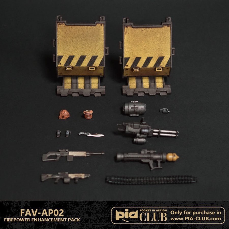 _CIAD_'s tweet photo. Incoming Transmission: The new Acid Rain x #ToysAlliance FAV-AP02 Firepower Ehancement Pack is ready to ship!

@acidrainworld @piaclub_world 
#acidrain #arw #ta #pocketinactionclub #fav #ap01 #ap02 #powerarmor #firepower #118scale  #surveillanceport 

https://t.co/PQPmthXQyH https://t.co/VzNHbrpQ1M