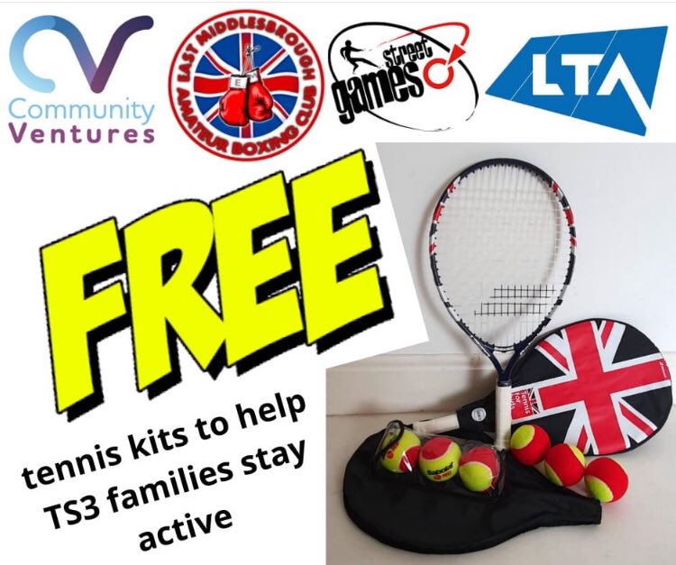 Great scheme! Contact community ventures to get your hand on one!  #boro #activefamilies #lockdown