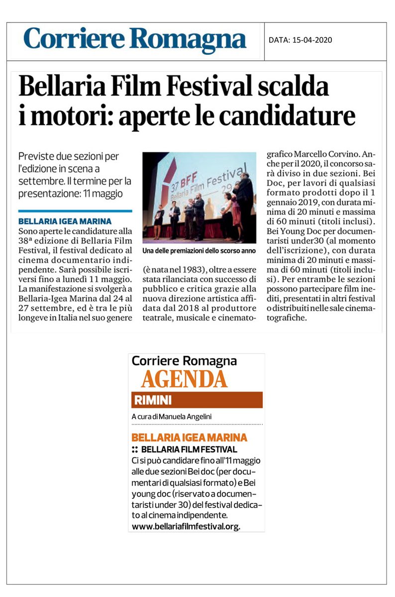 Bellaria Film Festival tweet media
